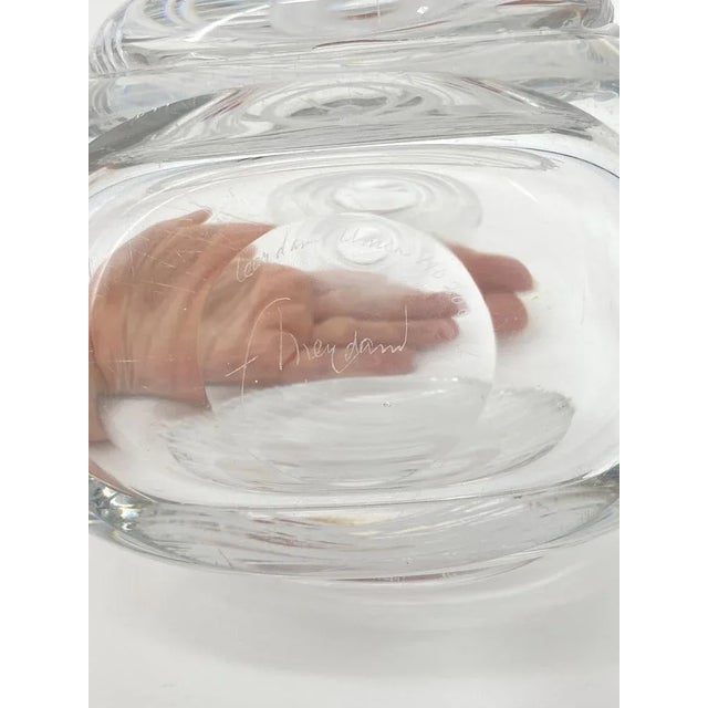 Unica Series MO 200 LL Vase in Art Glass by Floris Meydam for the Dutch Royal Glass Factory Leerdam, Netherlands, 1966 For Sale - Image 13 of 15