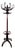 Standing Coat Rack, 1920 For Sale