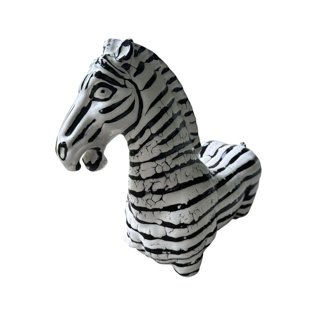Perfect as a shelf display, console table accent, bookshelf centerpiece, or conversation piece, this zebra brings...