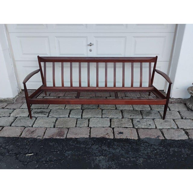 1960s John Stuart Mid-Century Sofa Lounger Sleeper For Sale - Image 9 of 12