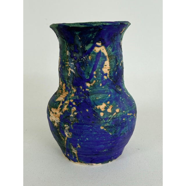 Vintage MCM Studio Pottery Vase For Sale In Miami - Image 6 of 7