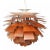 Designer: Poul Henningsen. Manufacturer: Louis Poulsen. Model: Kogle/Artichoke. Measurements: Ø: 60 cm. Materials: Copper....