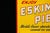 c. 1940s/1950s; Eskimo Pie Corporation - Richmond, VA A bold tin advertising sign for Eskimo Pie ice cream bars. The...