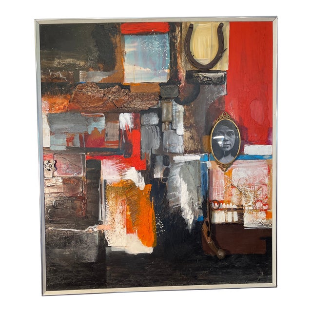 1980s Homage to Marian Anderson by Jonas Gerard, Photo Added and Replaceable as Intended by the Artist Abstract Coll., Free Delivery for Some Location For Sale