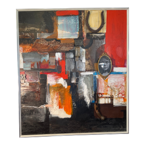 1980s Homage to Marian Anderson by Jonas Gerard, Photo Added and Replaceable as Intended by the Artist Abstract Coll., Free Delivery for Some Location