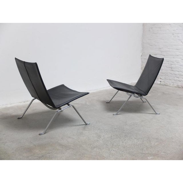 PK22 Chairs by Poul Kjærholm for Fritz Hansen, 1988, Set of 2 For Sale - Image 17 of 18