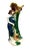 For you to consider is a large Art Nouveau chalkware sculpture vase of a maiden amongst a garden of sunflowers. Tall and...