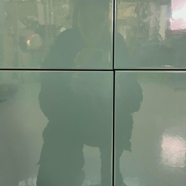 Italian Modern Green Wood Sideboard from Cappellini, 1990s For Sale - Image 15 of 17