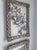 Paper Mache Pomegranate Branch in Plaster Frame Sculptural Wall Art For Sale - Image 10 of 11