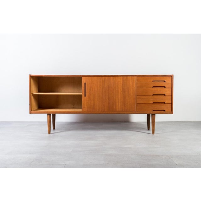 Vintage Swedish Trento Teak Sideboard by Nils Jonsson for Hugo Troeds, 1960s For Sale - Image 15 of 18