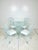 Wrought Iron Nautilus Shell Dining Set- Table and 4 Chairs For Sale In Tampa - Image 6 of 12
