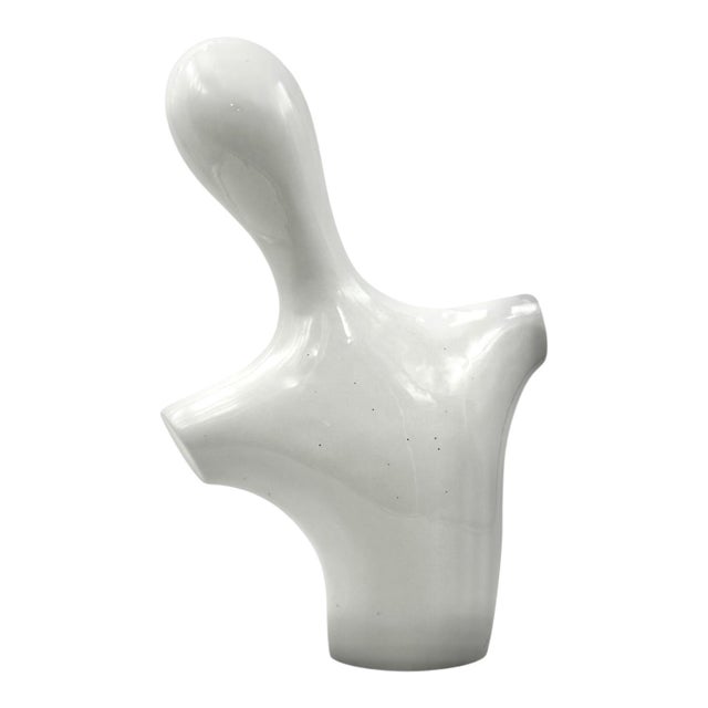 Postmodern Ceramic Bust Sculpture, Italy 1980s For Sale - Image 4 of 7