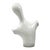 Postmodern Ceramic Bust Sculpture, Italy 1980s For Sale - Image 4 of 7