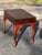 Elevate your dining room with this sophisticated Vintage Queen Anne Style Wood Cutlery Canteen Table featuring classic...