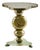 Brown & Green Ceramic & Bronze Alto Side Table by Henry Holland Studio For Sale