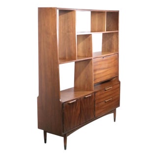 Mid Century Modern Wall Unit Room Divider For Sale