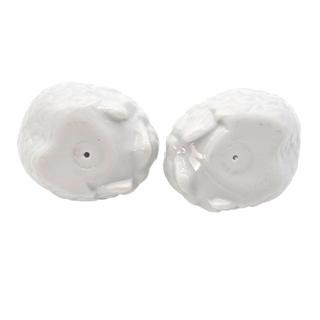 Set of Three Mid-Century Japanese White Porcelain Quail Figurines For Sale - Image 17 of 17