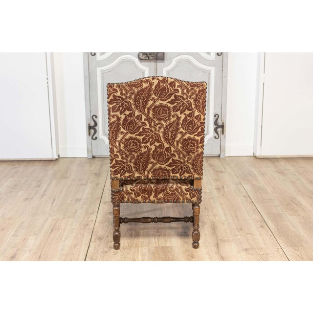 Brown Two Pairs of 20th Century French Arm Chairs For Sale - Image 8 of 11