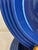 Blue Vintage Emile Henry French Cobalt Blue Ceramic Bowls, Set of 4 For Sale - Image 8 of 11