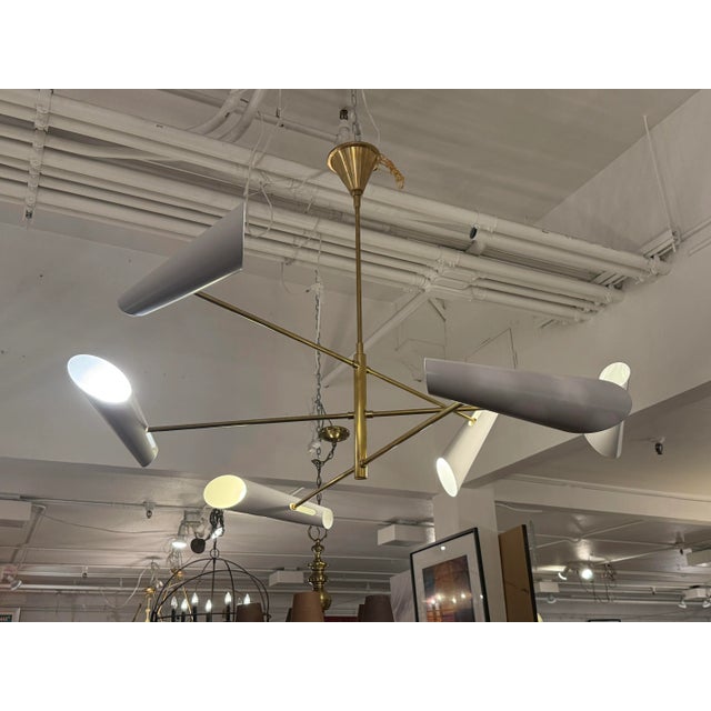 2020s Aerin Franca Pivoting Chandelier, Large For Sale - Image 5 of 13