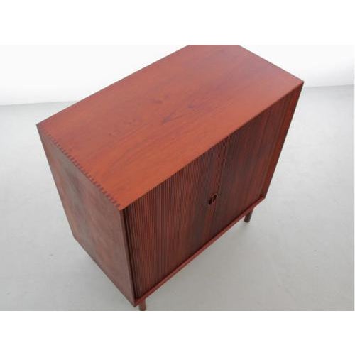 Mid-Century Modern Scandinavian Cabinet in Teak attributed to Peter Hvidt and Orla Mølgaard Nielsen, 1950s For Sale - Image 6 of 13