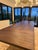 Restoration Hardware Salvaged Wood Trestle Extension Dining Table With 6 Bennett Parsons Chairs For Sale - Image 10 of 12