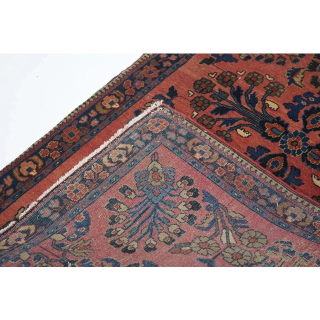 Antique Sarouk Rug 2'6'' x 5'.