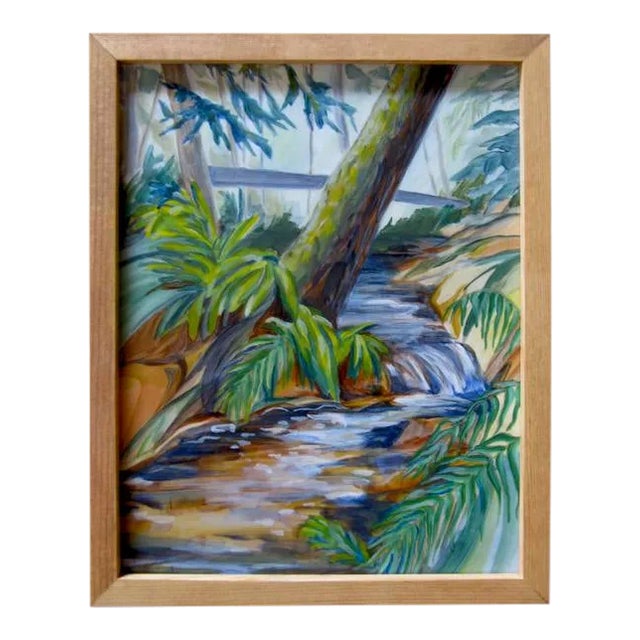 An original oil painting on archival, acid free 11" x 14" Duralar*. Would look great as part of a grouping for a gallery...