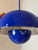 Flowerpot Pendant Lamp with Blue Enamel by Verner Panton for Louis Poulsen For Sale - Image 6 of 11