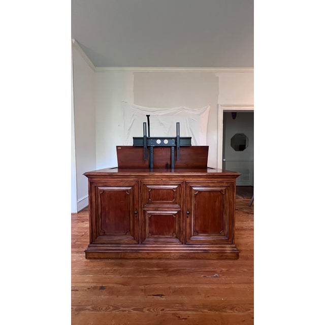 Brown Sligh Larado Electric Tv Lift Cabinet For Sale - Image 8 of 13