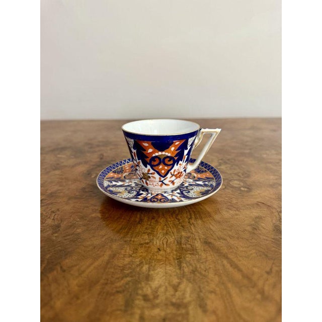 19th Century Porcelain Coffee Set, 1860, Set of 6 For Sale - Image 4 of 9