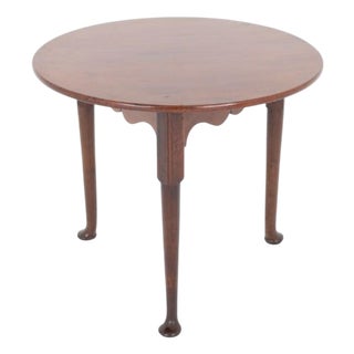 Georgian Cricket Table in Mahogany For Sale