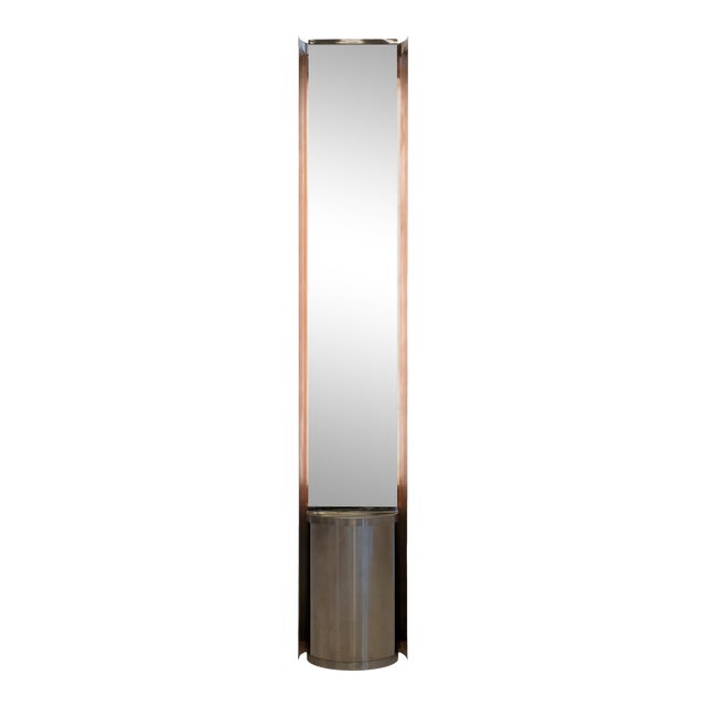 Osvaldo Borsani Illuminated Mirror For Sale