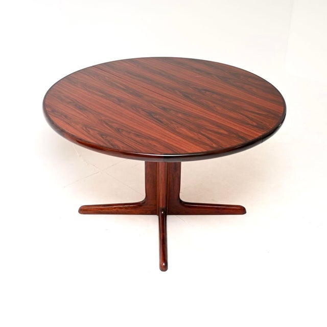 Vintage Danish Extending Dining Table, 1960s For Sale - Image 4 of 13