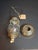 Antique 1900s Brass Miniature Skater's Lantern Clear Globe Oil Lamp For Sale In Boston - Image 6 of 8