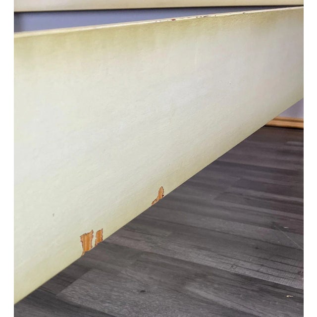 Wood Vintage French Double Bed with Bedside Tables For Sale - Image 7 of 18