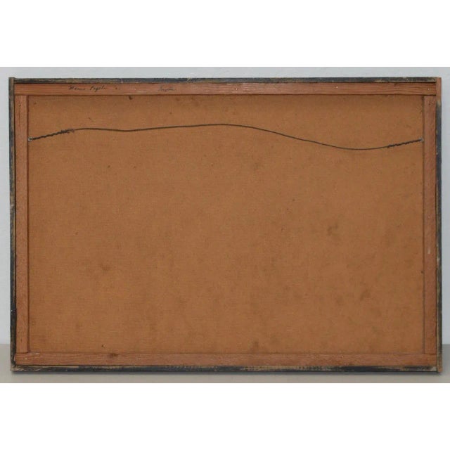 Wood Marcia Pagels Original Acrylic Abstract Painting c.1966 For Sale - Image 7 of 9