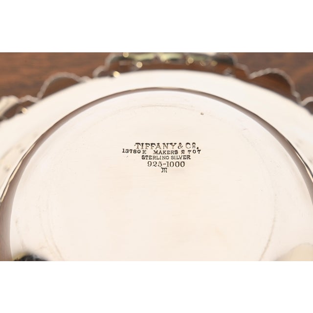 Metal Tiffany & Co. Antique Sterling Silver Fruit Bowl or Centerpiece Bowl For Sale - Image 7 of 9