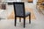 Barbara Barry for Baker Set of 10 Lacquered Black & White Fabric Dining Chairs For Sale In Detroit - Image 6 of 11