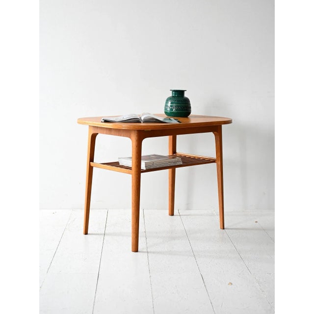 Scandinavian Oak Coffee Table, 1960s For Sale - Image 3 of 10