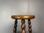 Charles Dudouyt Mid-Century Turned Wood Bobbin Stool in the style of Charles Dudouyt, France, 1950s For Sale - Image 4 of 15