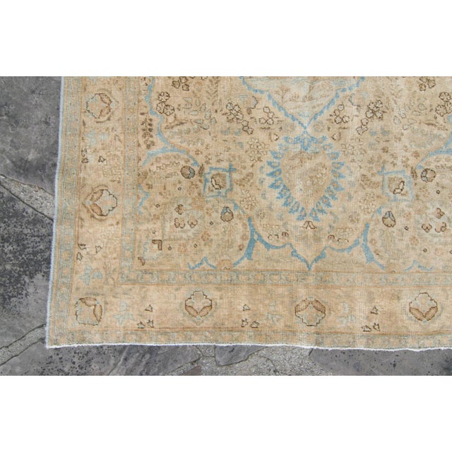 1920s Antique Hand Knotted Rug - 4’5” X 6’ For Sale In Los Angeles - Image 6 of 11