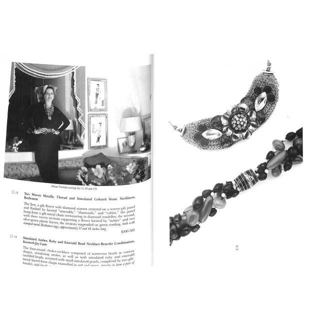 The Diana Vreeland Collection of Fashion Jewelry 1987 Sotheby's New York For Sale In New York - Image 6 of 10