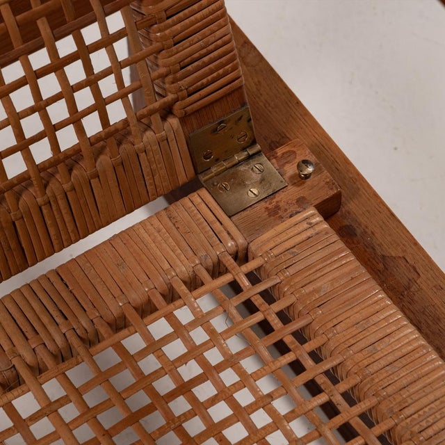 Set of The Runner Chair and Foostool attributed to Børge Mogensen for Frederica Stolefabrik, 1950s For Sale - Image 14 of 16