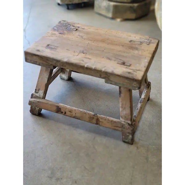 Wood 19th Century French Primitive Alpine Table For Sale - Image 7 of 8