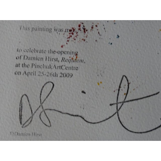 Damien Hirst, Shark Spin Painting, 2009,.Acrylic on Paper For Sale - Image 6 of 7