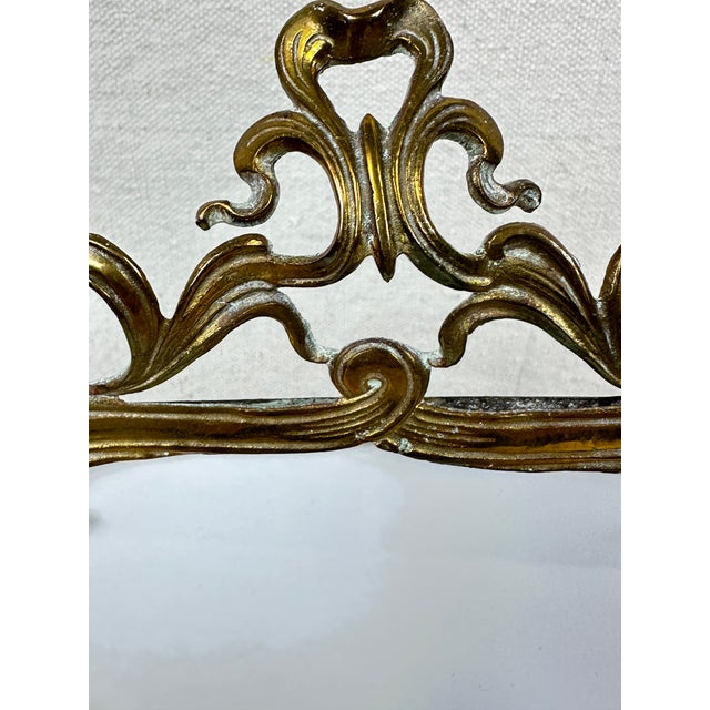 1940s Vintage Art Nouveau Picture Frame For Sale - Image 5 of 8