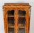 Antique Loius XV Revival Marquetry Kingwood Vitrine Display Cabinet For Sale - Image 4 of 18
