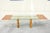Late 20th Century Kagan Lacquered Rosewood and Brass Cantilever Glass Top Extension Dining Table For Sale - Image 12 of 18