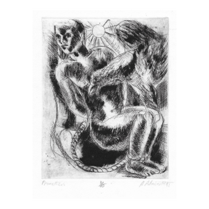 1995 Andrew Antoniou Prometheus Etching